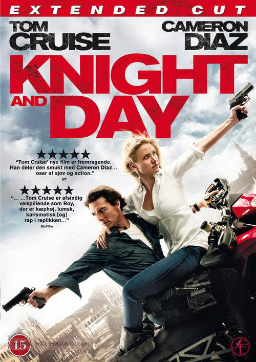 Knight and Day - Danish Movie Cover