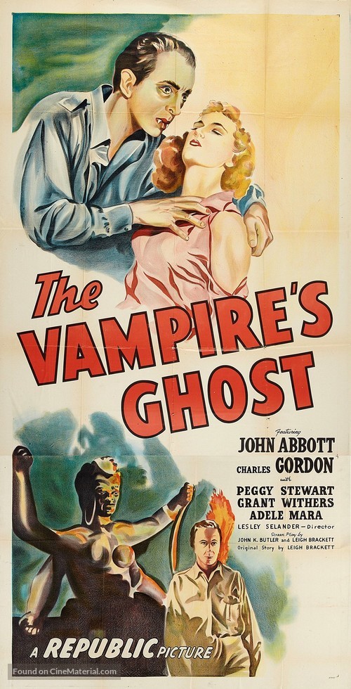 The Vampire&#039;s Ghost - Movie Poster