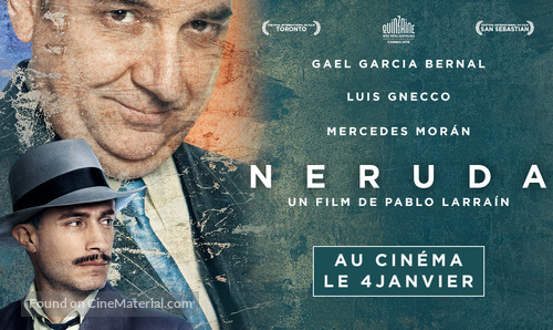 Neruda - French Movie Poster