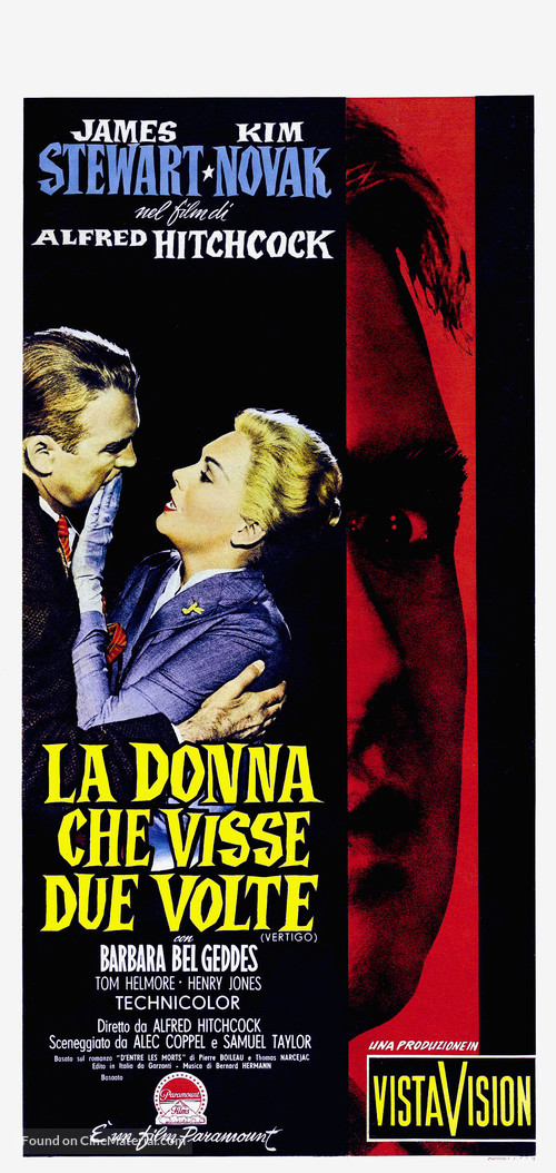 Vertigo - Italian Movie Poster