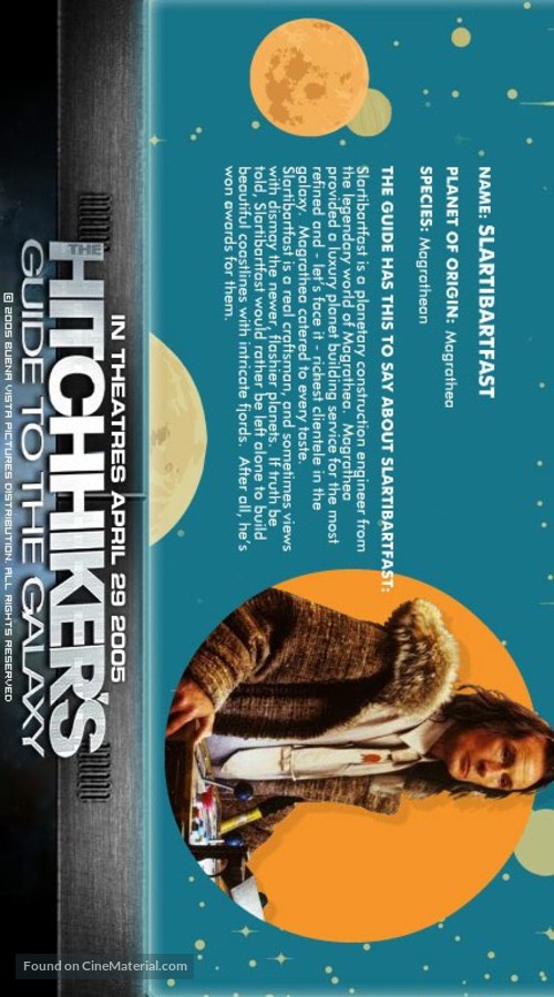 The Hitchhiker&#039;s Guide to the Galaxy - poster