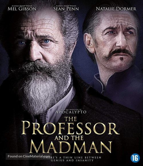 The Professor and the Madman - Dutch Blu-Ray movie cover