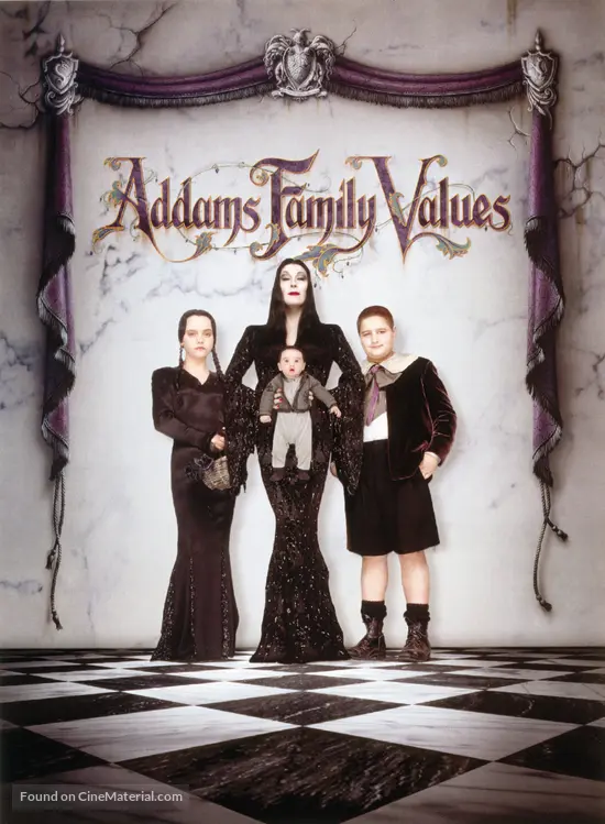 Addams Family Values Movie Poster 55 addams family values movie poster