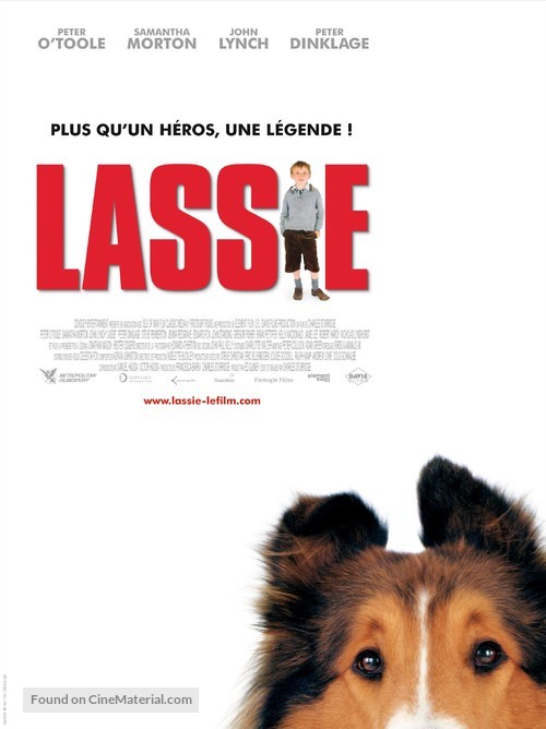 Lassie - French Movie Poster