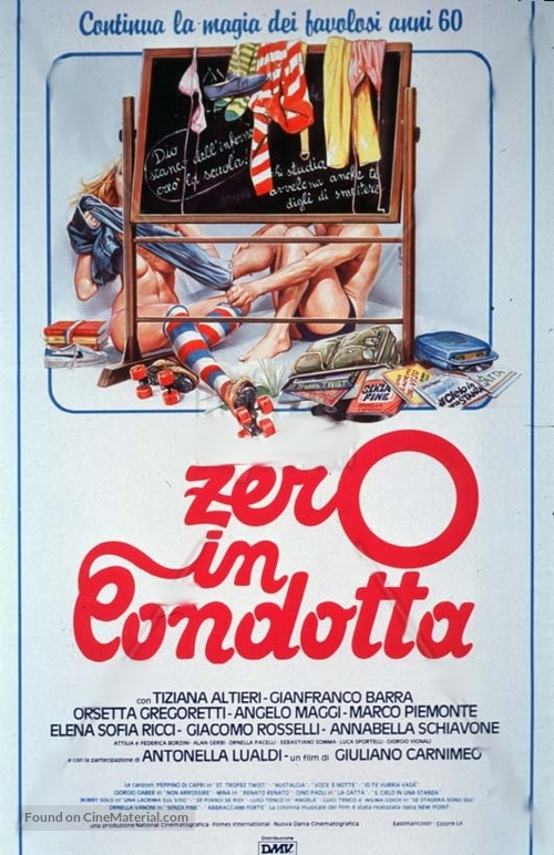 Zero in condotta - Italian Movie Poster