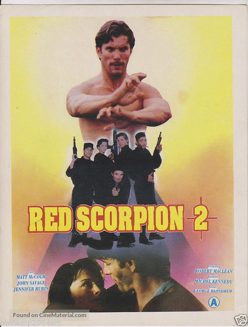 Red Scorpion 2 - Indian Movie Poster