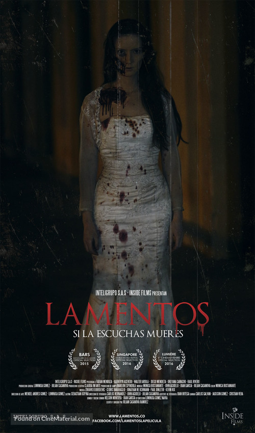 Lamentos - Colombian Movie Poster