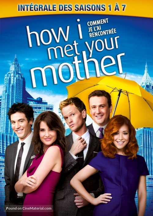 &quot;How I Met Your Mother&quot; - French DVD movie cover