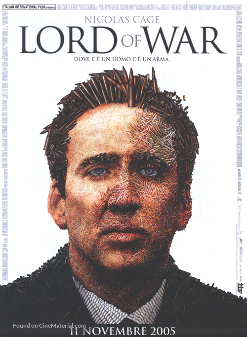 Lord of War - Italian poster