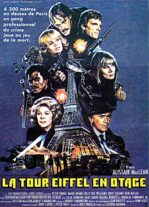 The Hostage Tower - French Movie Poster