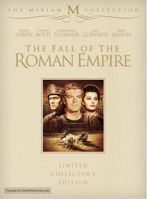 The Fall of the Roman Empire - DVD movie cover