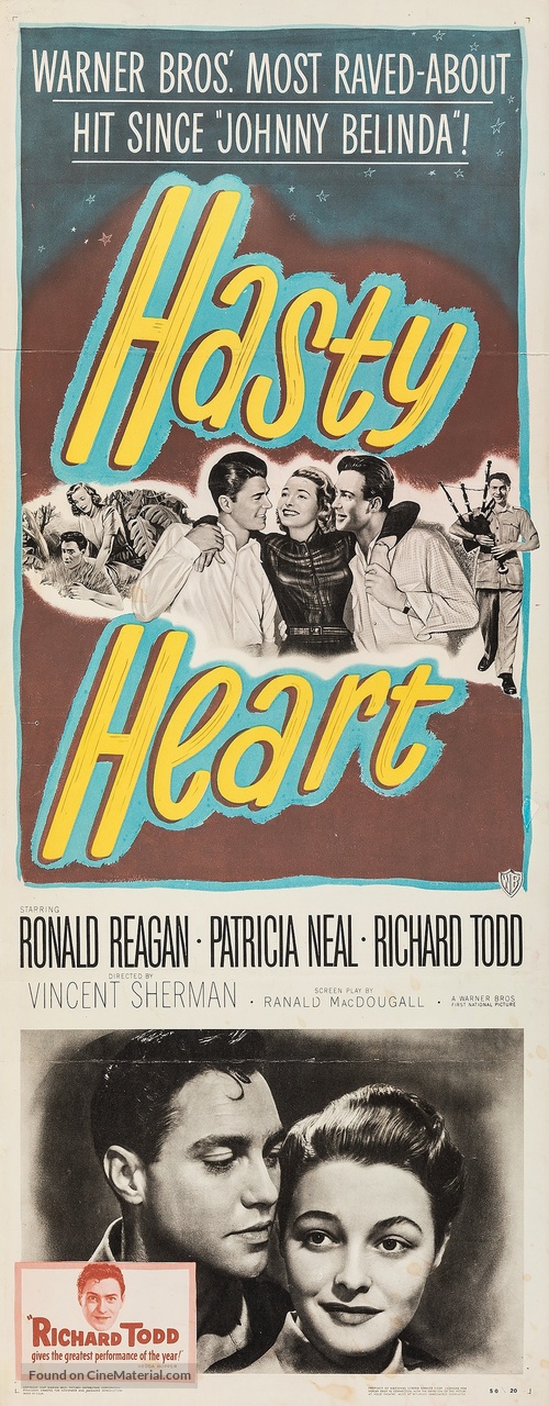 The Hasty Heart - Movie Poster