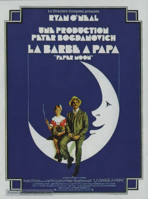 Paper Moon - French Movie Poster