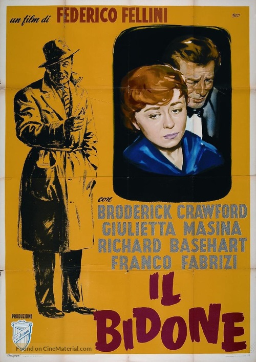 Il bidone - Italian Movie Poster