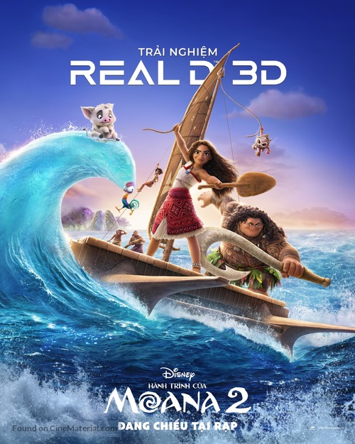 Moana 2 - Vietnamese Movie Poster