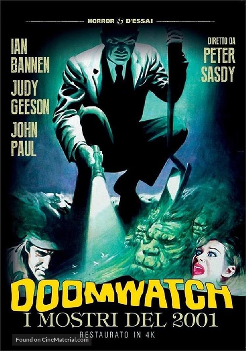Doomwatch - Italian DVD movie cover