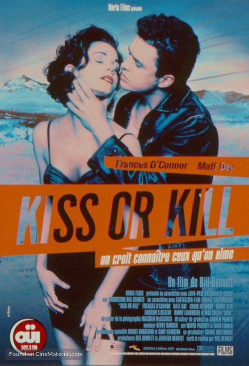 Kiss or Kill - French Movie Poster