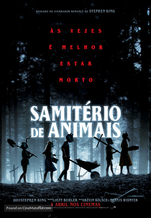 Pet Sematary - Portuguese Movie Poster