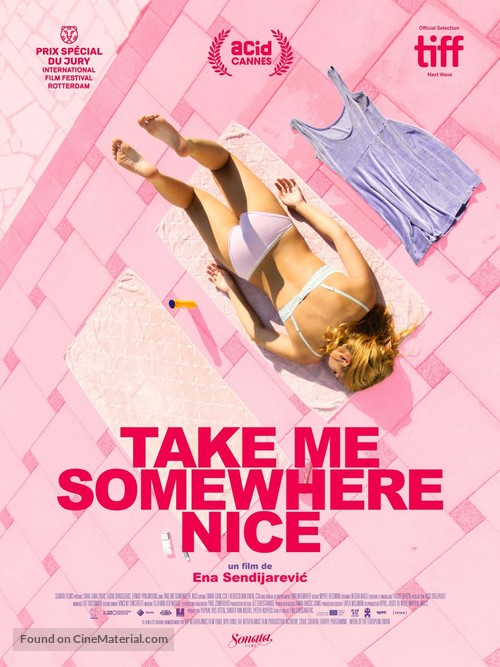 Take Me Somewhere Nice - French Movie Poster
