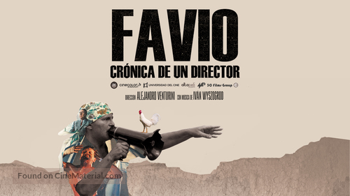 Favio: Cr&oacute;nica de un Director - Argentinian Movie Poster