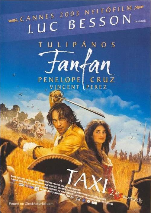Fanfan la tulipe - Hungarian Movie Poster