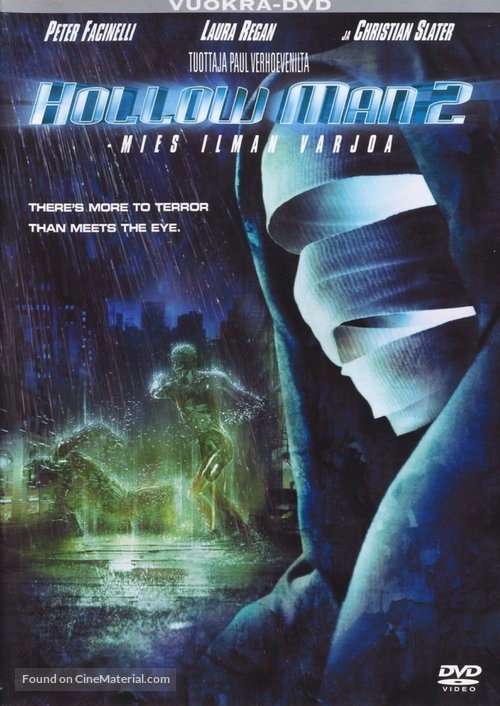 Hollow Man II - Finnish Movie Cover