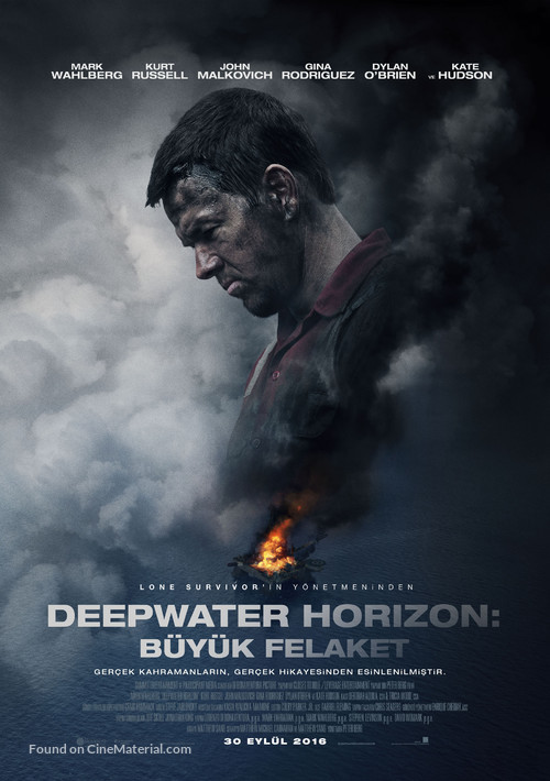 Deepwater Horizon - Turkish Movie Poster