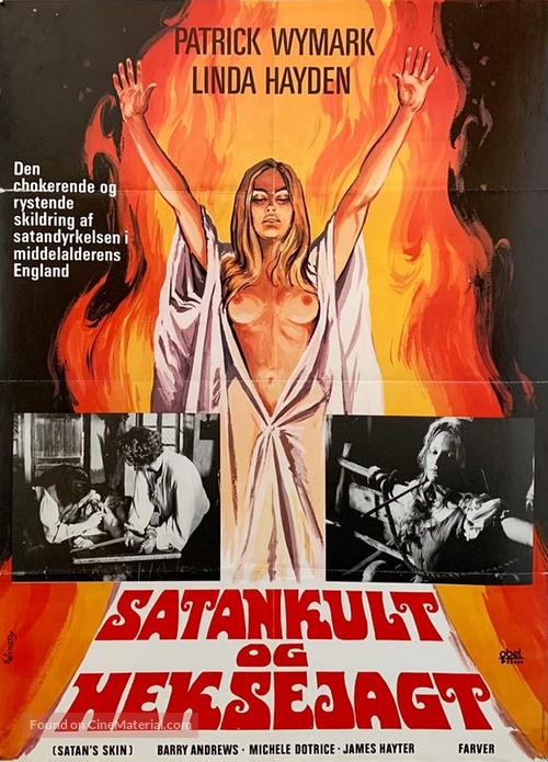 Satan&#039;s Skin - Danish Movie Poster