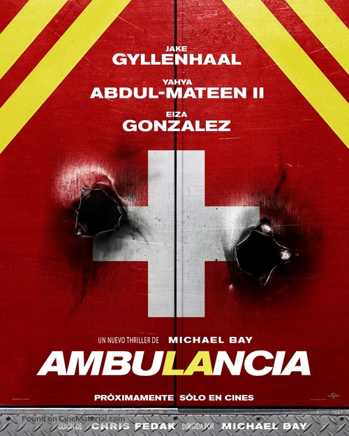 Ambulance - Argentinian Movie Poster
