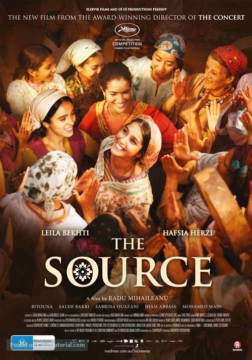 La source des femmes - Australian Movie Poster