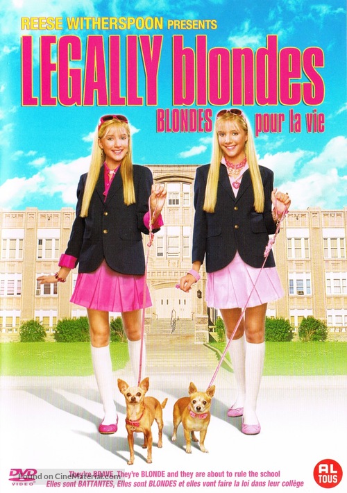 Legally Blondes - Dutch DVD movie cover