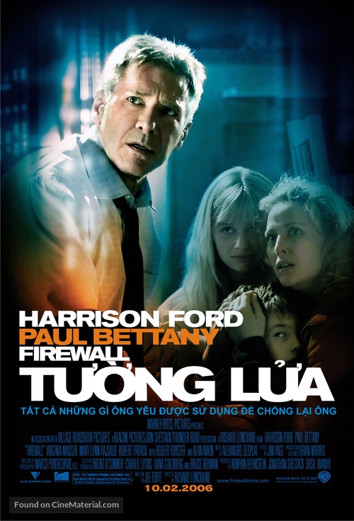 Firewall - Vietnamese Movie Poster