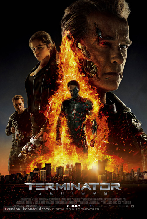 Terminator Genisys - British Movie Poster