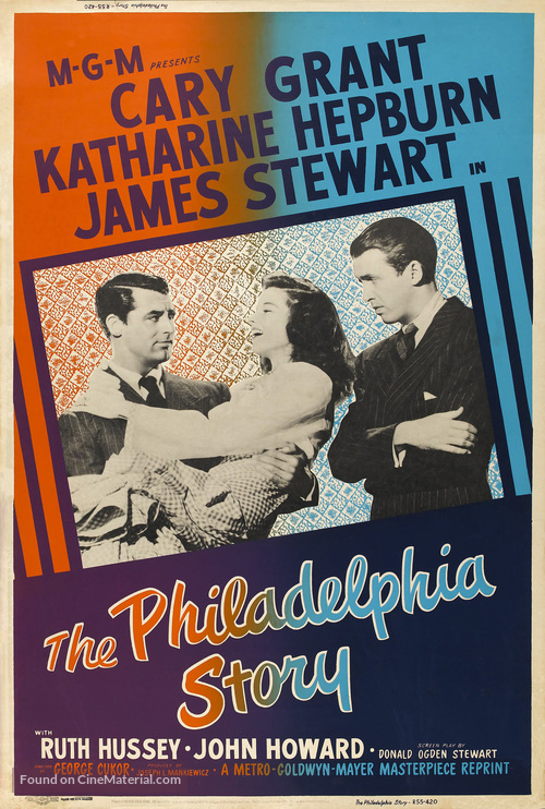 The Philadelphia Story - Movie Poster