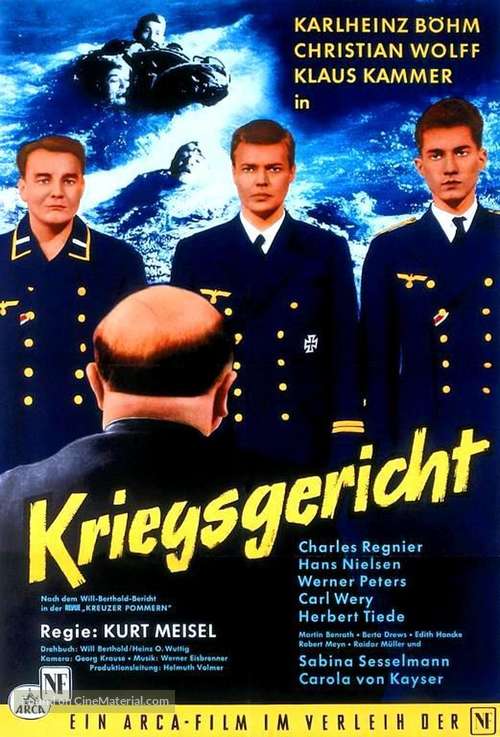 Kriegsgericht - German Movie Poster