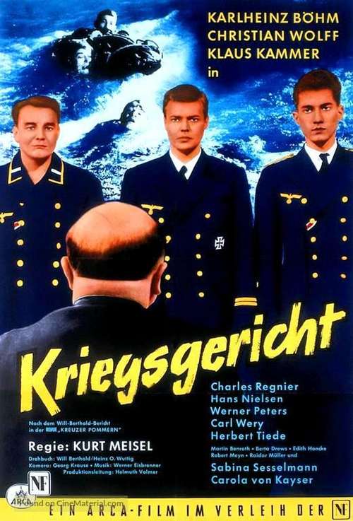 Kriegsgericht - German Movie Poster