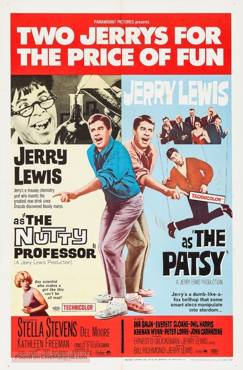 The Nutty Professor - Combo movie poster