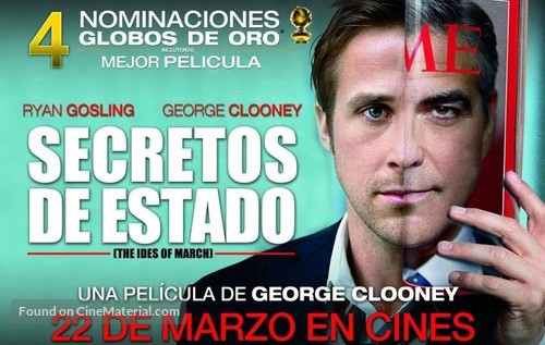 The Ides of March - Chilean Movie Poster