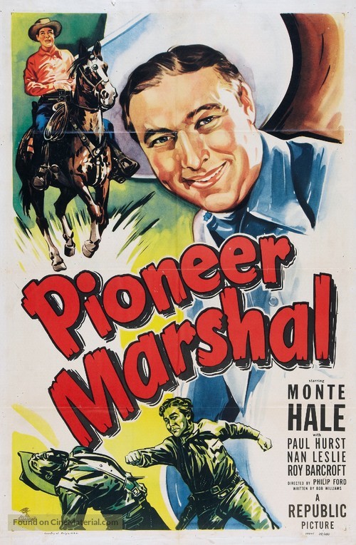 Pioneer Marshal - Movie Poster