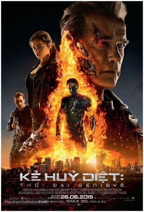 Terminator Genisys - Vietnamese Movie Poster