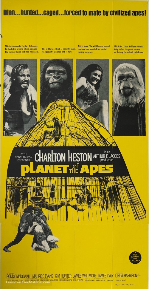 Planet of the Apes - Australian Movie Poster