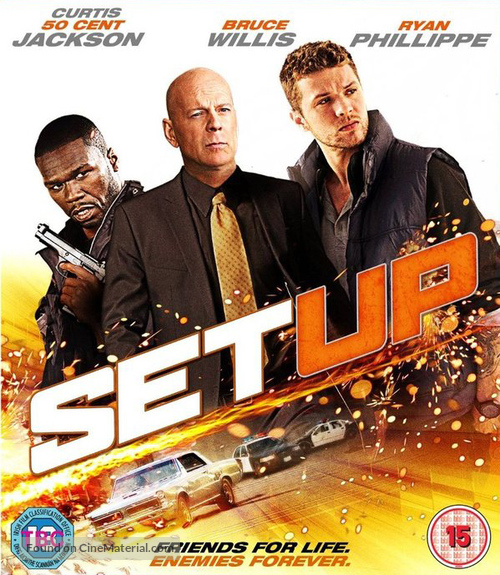 Setup - British Blu-Ray movie cover