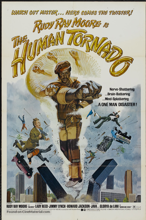 The Human Tornado - Movie Poster