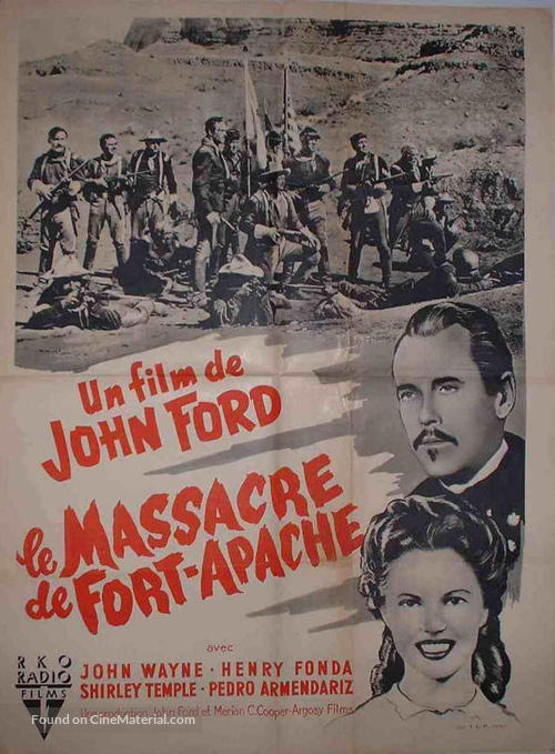 Fort Apache - French Movie Poster