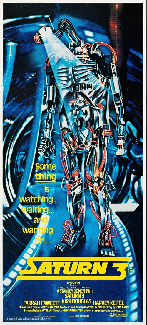 Saturn 3 - Australian Movie Poster