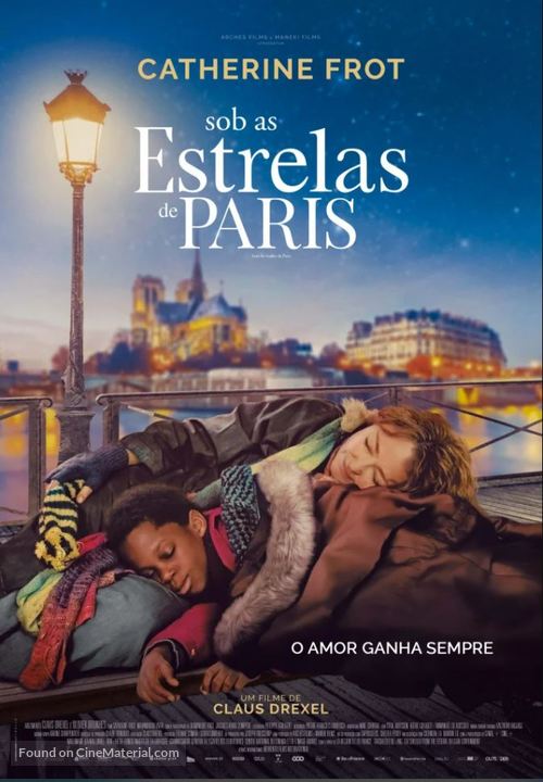 Sous les Etoiles de Paris - Portuguese Movie Poster