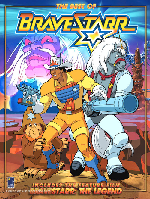 BraveStarr - DVD movie cover
