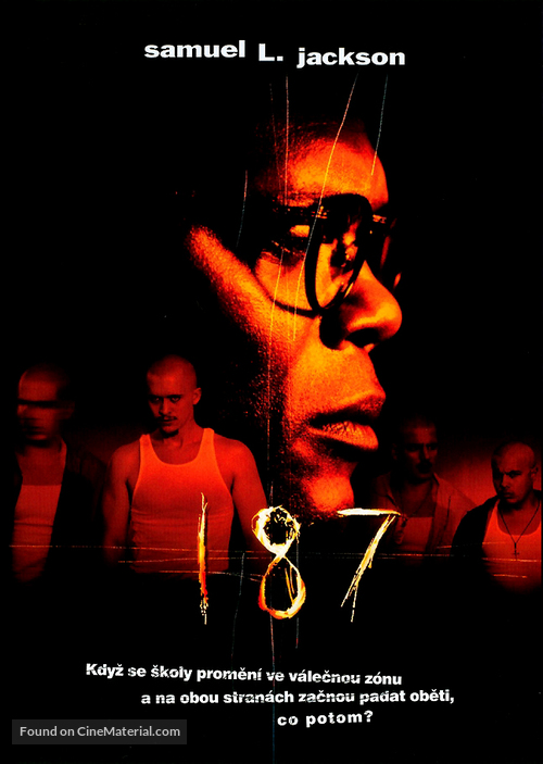 One Eight Seven - Czech DVD movie cover