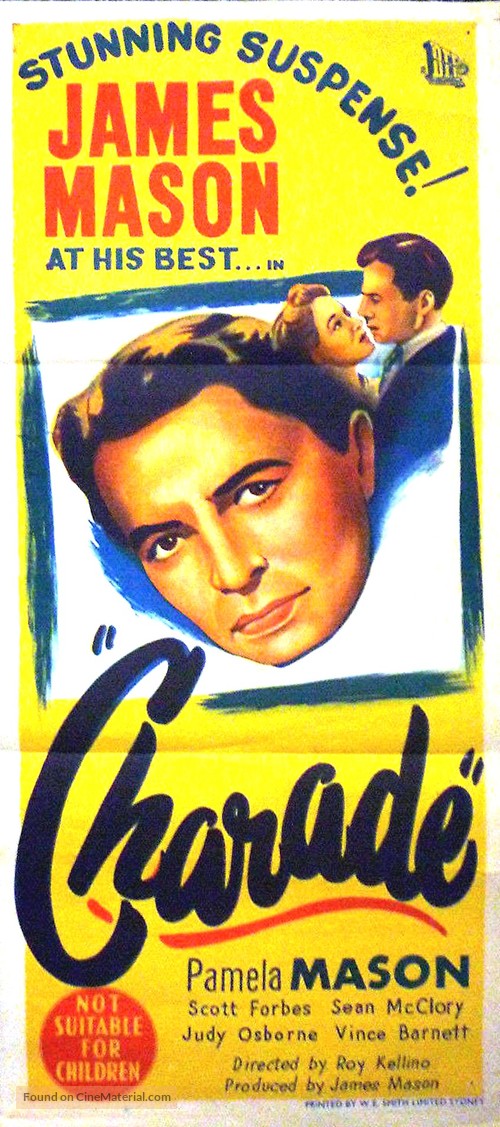 Charade - Australian Movie Poster