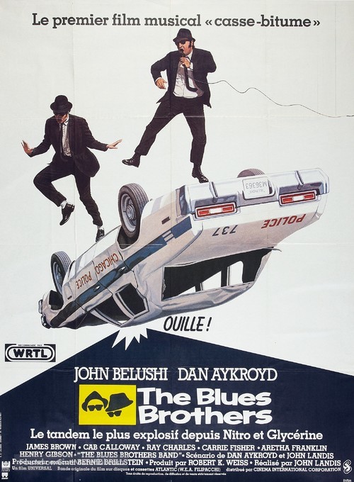 The Blues Brothers - French Movie Poster